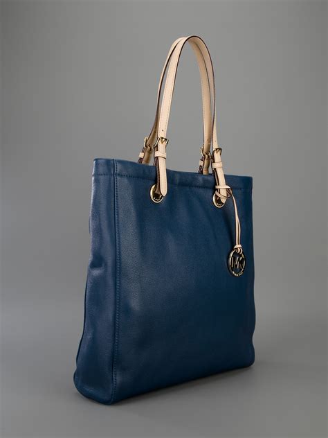 michael kors tote blue ligh bluesale|Michael Kors Tote bag blue.